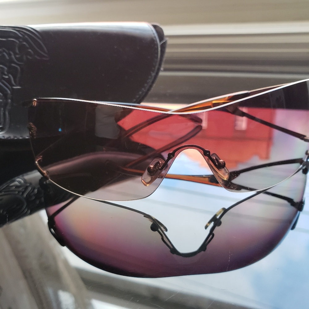 VERSACE wrap sunglasses- 2052
